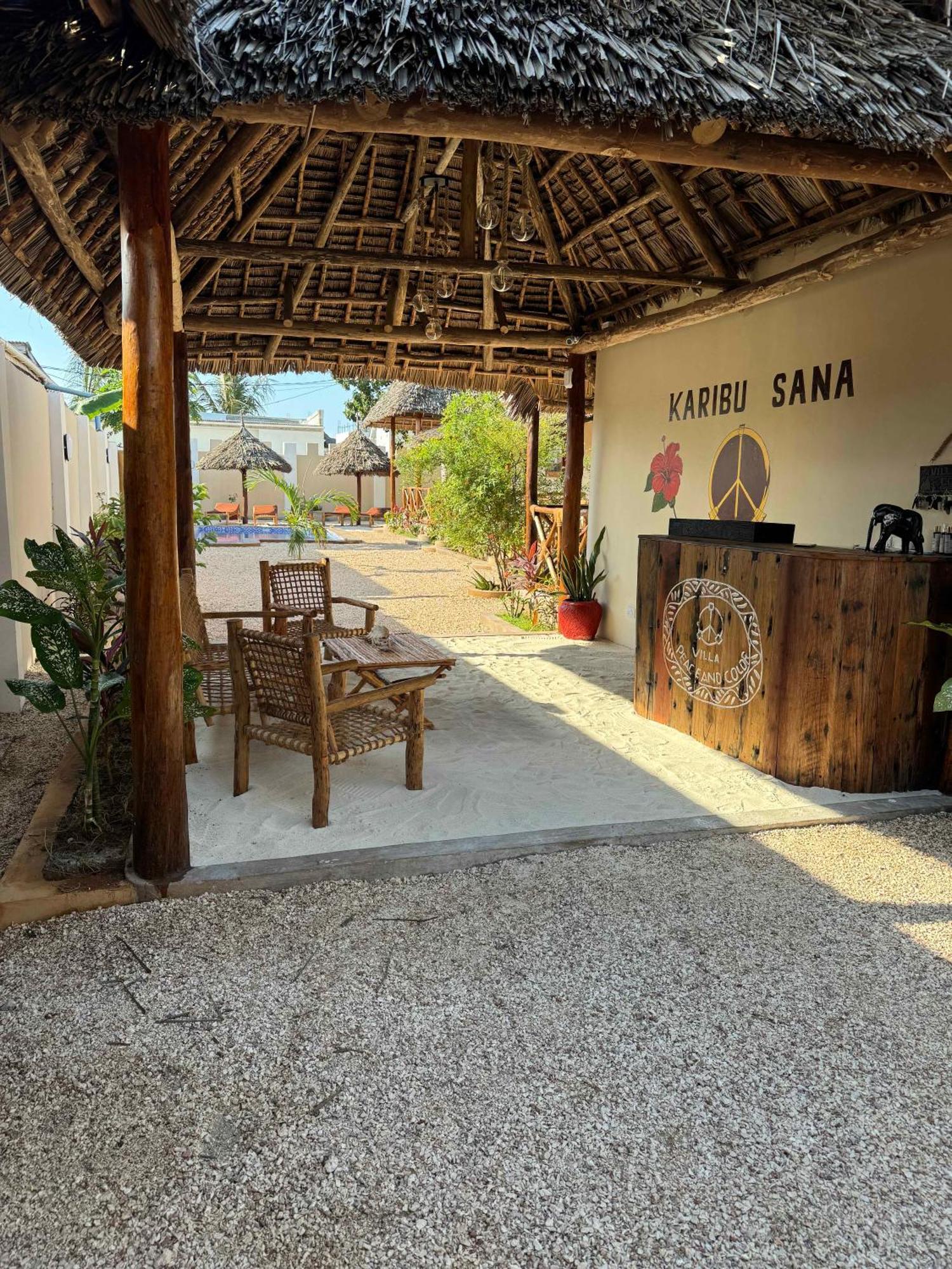 Villa Peace And Color Nungwi Esterno foto